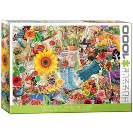 Eurographics - Flower Seeds Puzzle Multicolored 1000 pc