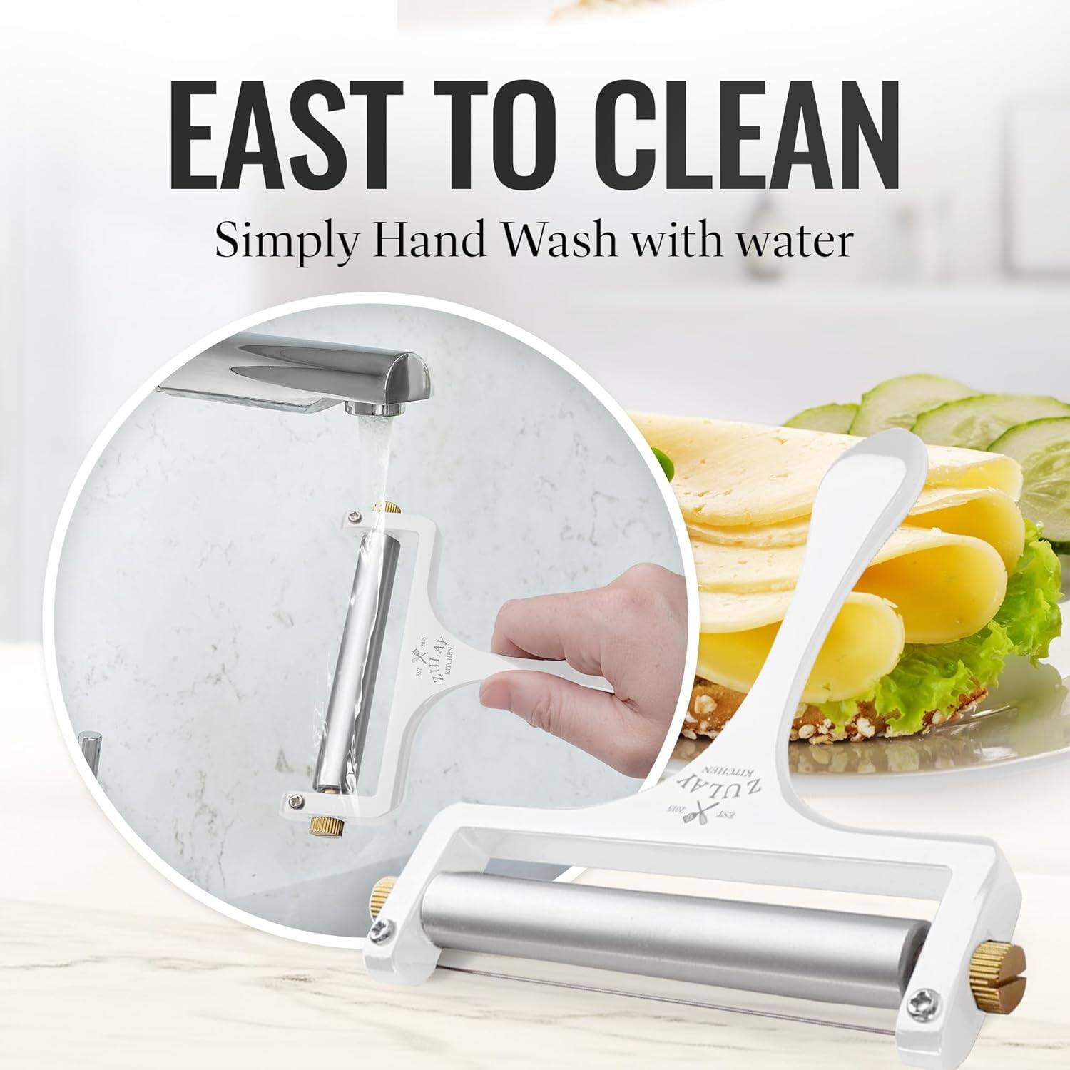 EAST TO CLEAN Simply Hand Wash with water x Z.ULAY 3 S ZULAP NAr + DO