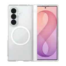 Front. ZAGG - Crystal Palace Snap Case for Samsung Galaxy Z Fold8 Ultra - Clear.