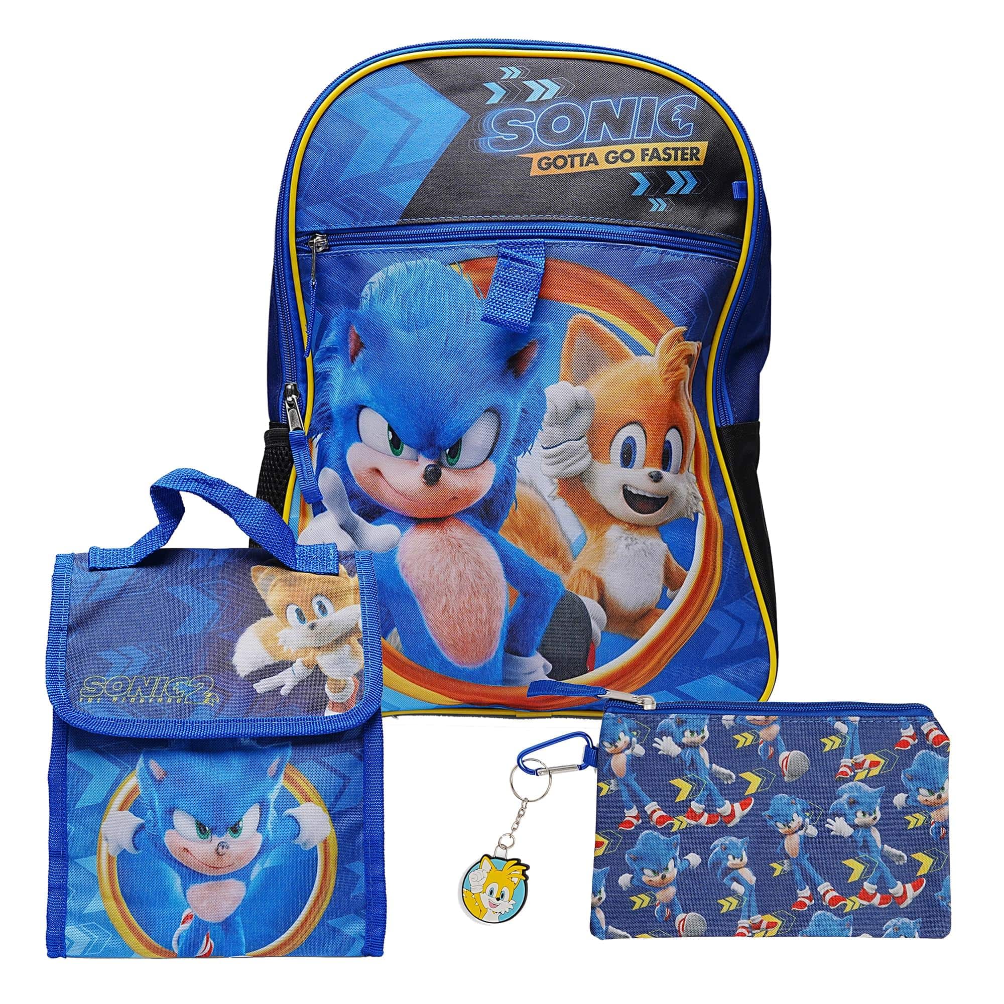 Bioworld - Sonic The Hedgehog and Friends 5 Piece 16 Inch Backpack Set - Blue price history on PriceWatchPro