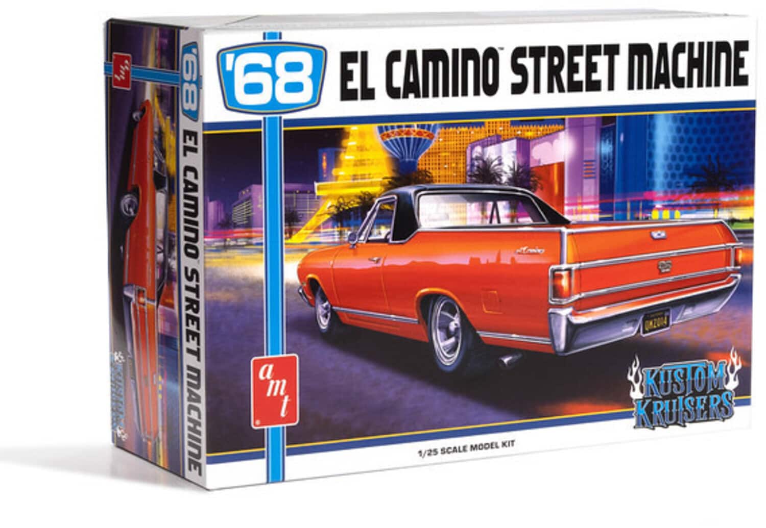 PopMarket - AMT 1968 Chevy El Camino Street Machine 1/25 Scale Model Kit - COLLECTIBLES - Multicolor price history on PriceWatchPro