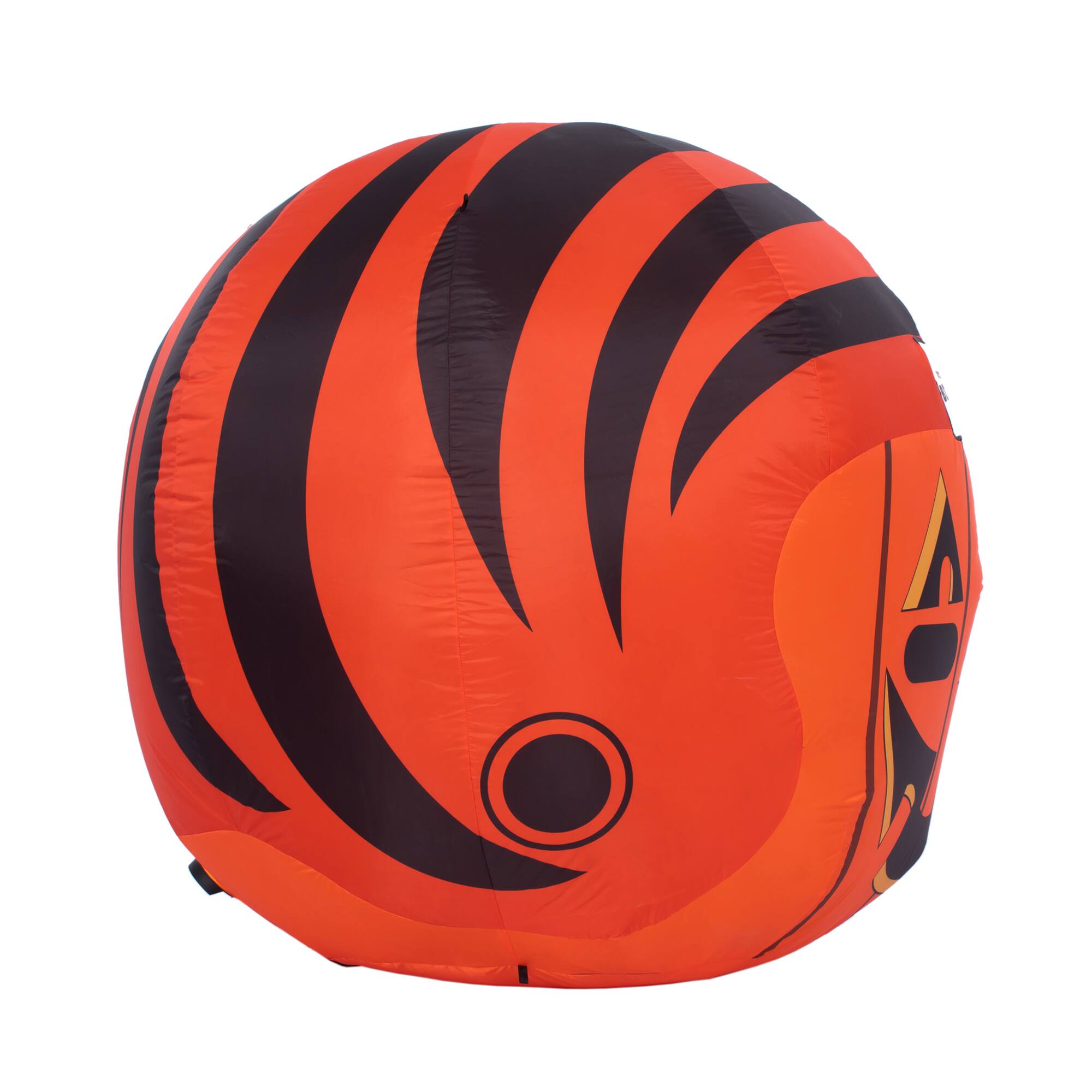 Alt View 2. Sporticulture - Cincinnati Bengals 4' Inflatable Jack-O'-Helmet - Multicolor.