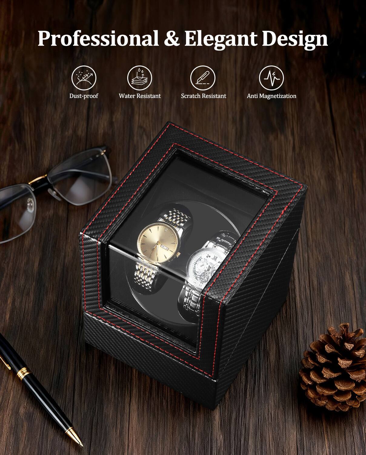 Professional & Elegant Design

- Dust-proof
- Water Resistant
- Scratch Resistant
- Anti Magnetization