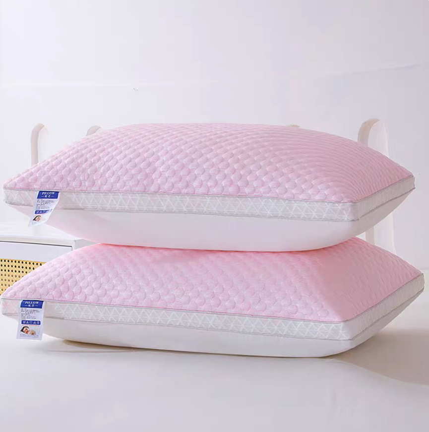 TinyHomie - 2pack Cooling Breathable Tofu Pillows - Pink