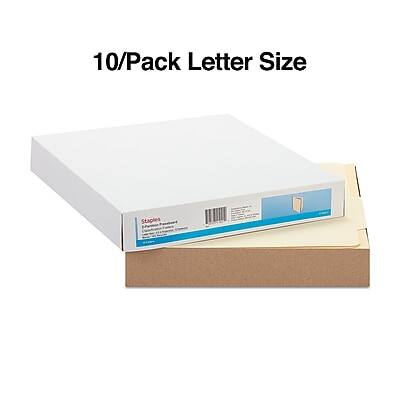 10/Pack Letter Size Staples