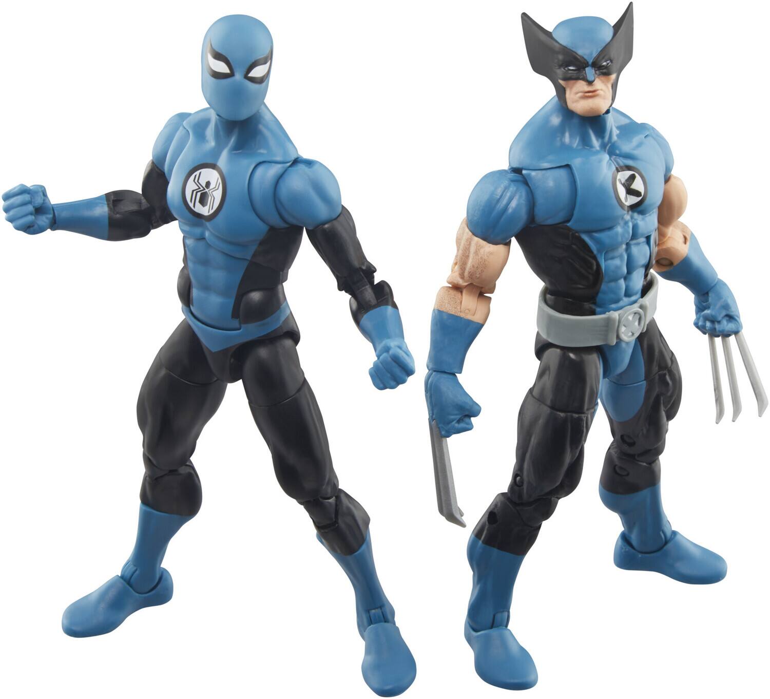Alt View 3. Hasbro - Hasbro Collectibles - Fantastic Four - Marvel Legends - Wolverine and Spider-Man 2-Pack  - COLLECTABLES - Multicolor.