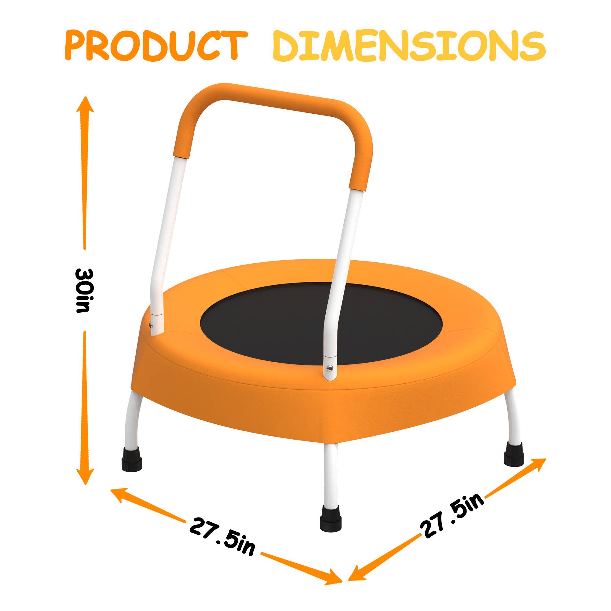 PRODUCT DIMENSIONS  
30in x 27.5in x 27.5in