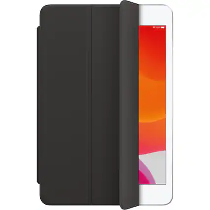 Front. Apple - Apple Smart Cover for iPad mini 7.9" (4th & 5th Gen) MX4R2ZM/A - Black - Black.