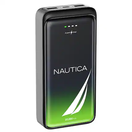hi-speed charge
NAUTICA
20,000 mAh