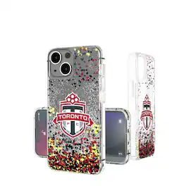 Keyscaper - MLS - Toronto FC iPhone Confetti Glitter Design Case - 13 - Multicolor