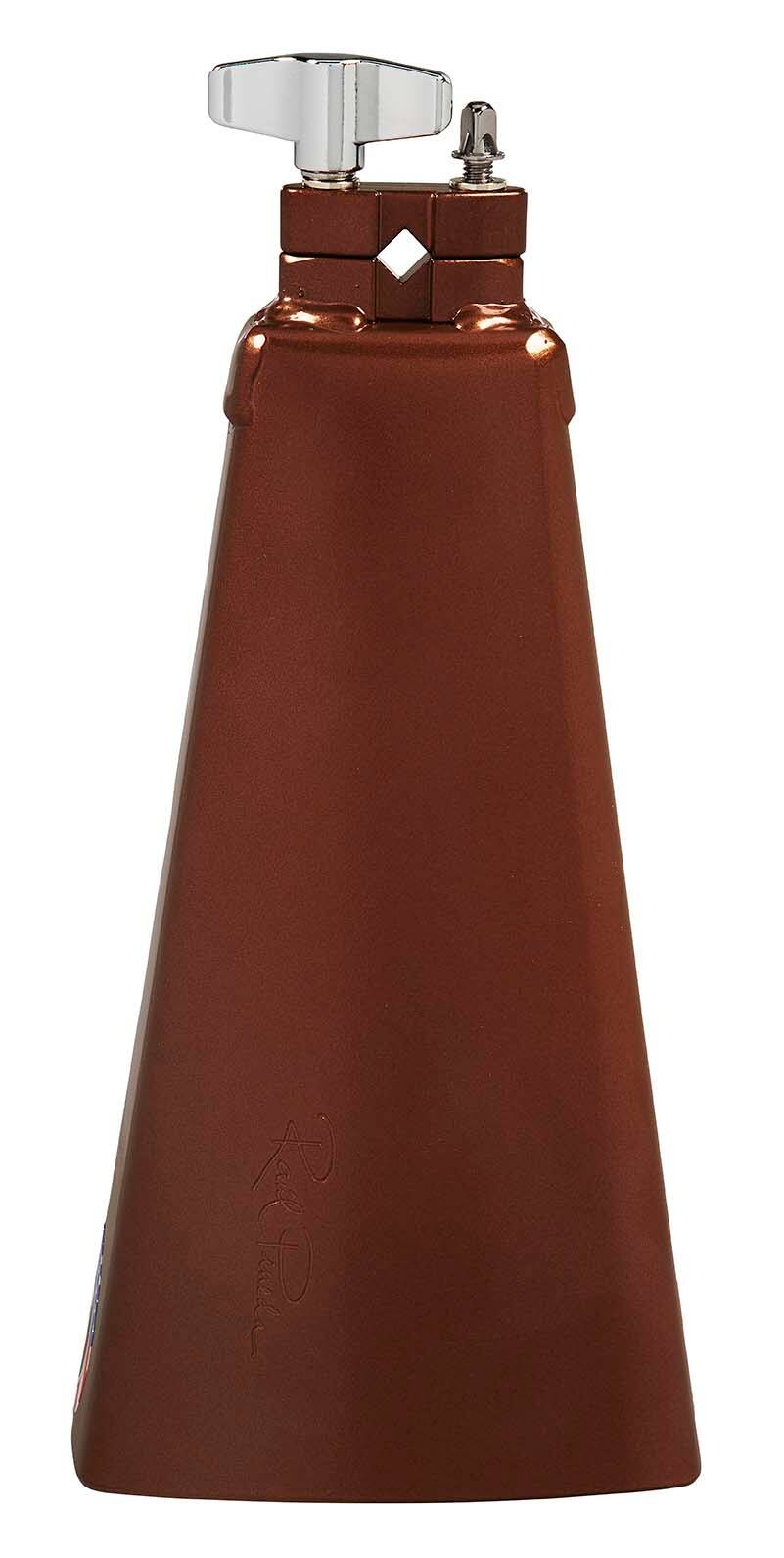 Angle. Latin Percussion - 8.5 Inch Cowbell Steel Construction Bright Projection.