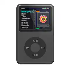 Home
100%
Now Playing
Music
Videos
Audiobooks
Photos
FM Radio
Bluetooth
Settings
00 5/80 00