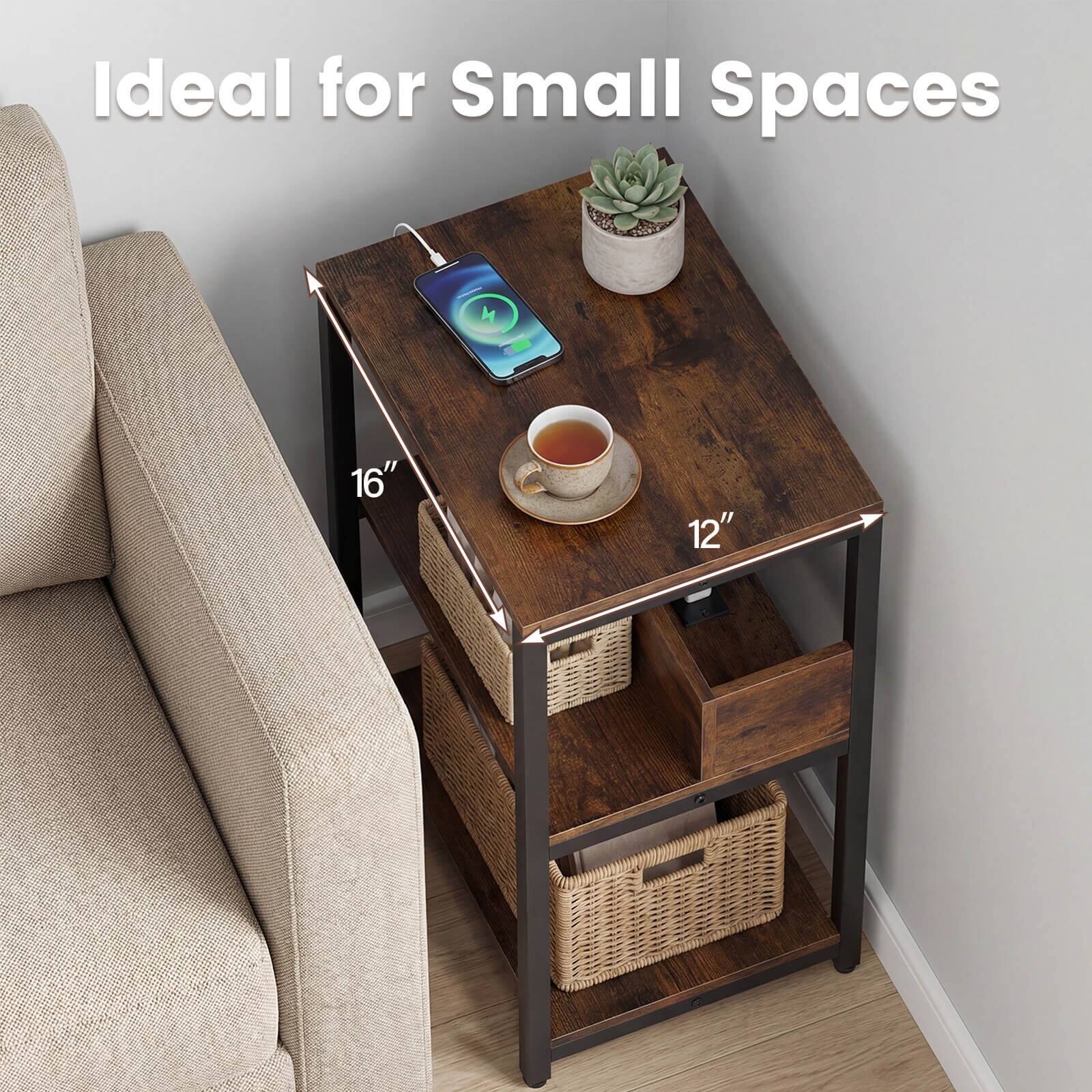 Ideal for Small Spaces  
16" x 12"