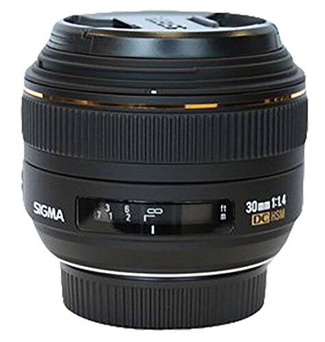 Sigma - 30mm f/1.4 EX DC HSM Lens for Nikon Digital SLR Cameras - Black price history on PriceWatchPro