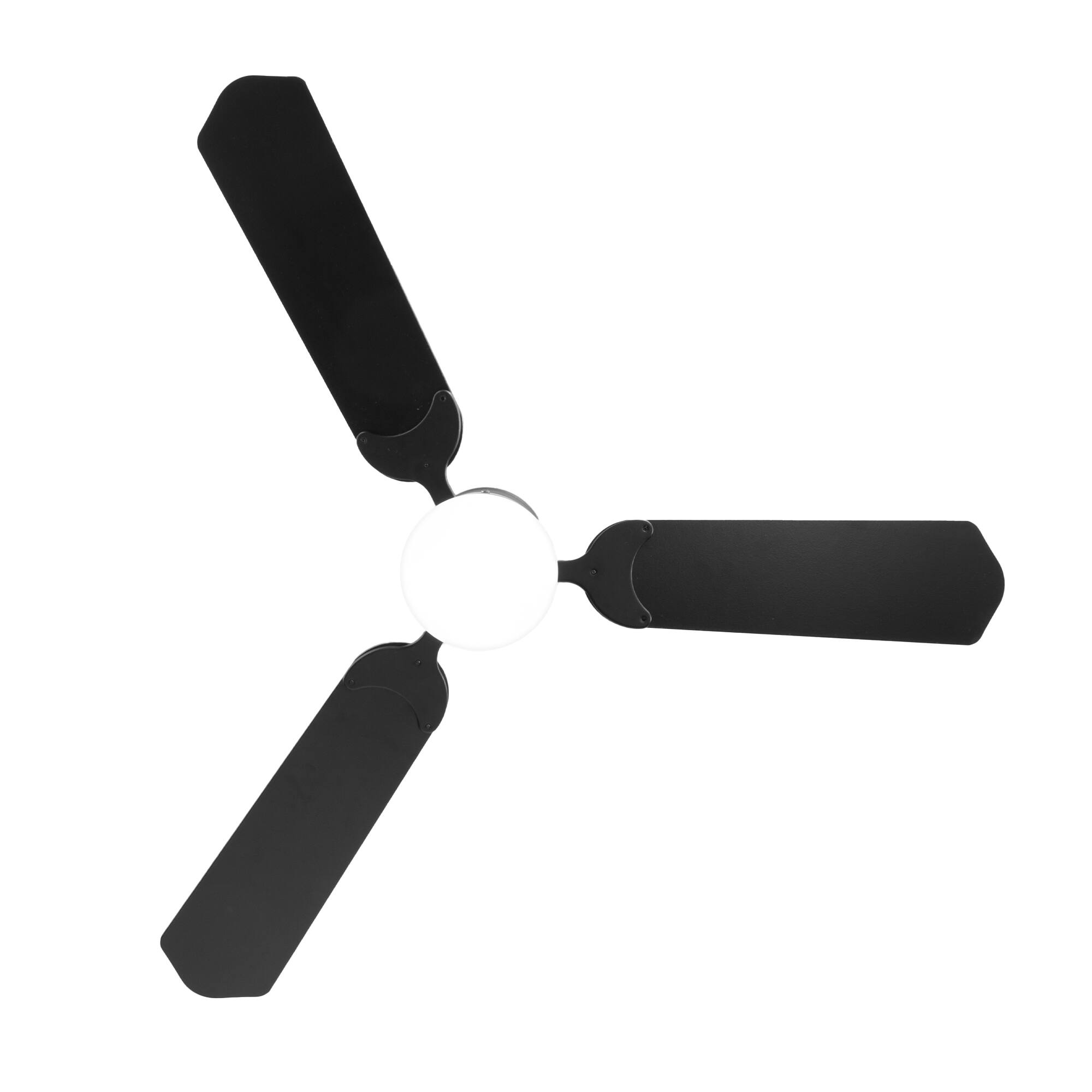Alt View 9. Breezary - Breezary 42" Indoor Modern Ceiling Fan with Remote, 3 Blades, 3-Color Light, 6-Speed DC Motor, Timer, 4''/8'' Downrods - Matte Black.