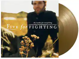 Five for Fighting - Battle For Everything - Limited 180-Gram Gold Colored Vinyl - VINYL LP