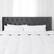Left Zoom. CorLiving - Catalina Diamond Button Tufted Velvet King Headboard - Dark Gray.