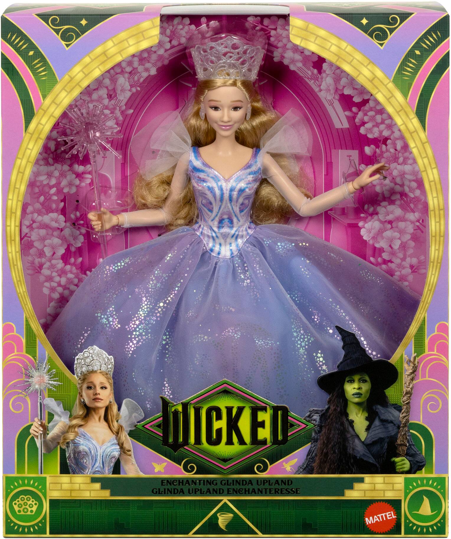 NICKED, ENCHANTING GLINDA UPLAND, GLINDA UPLAND ENCHANTERESSE, MATTEL