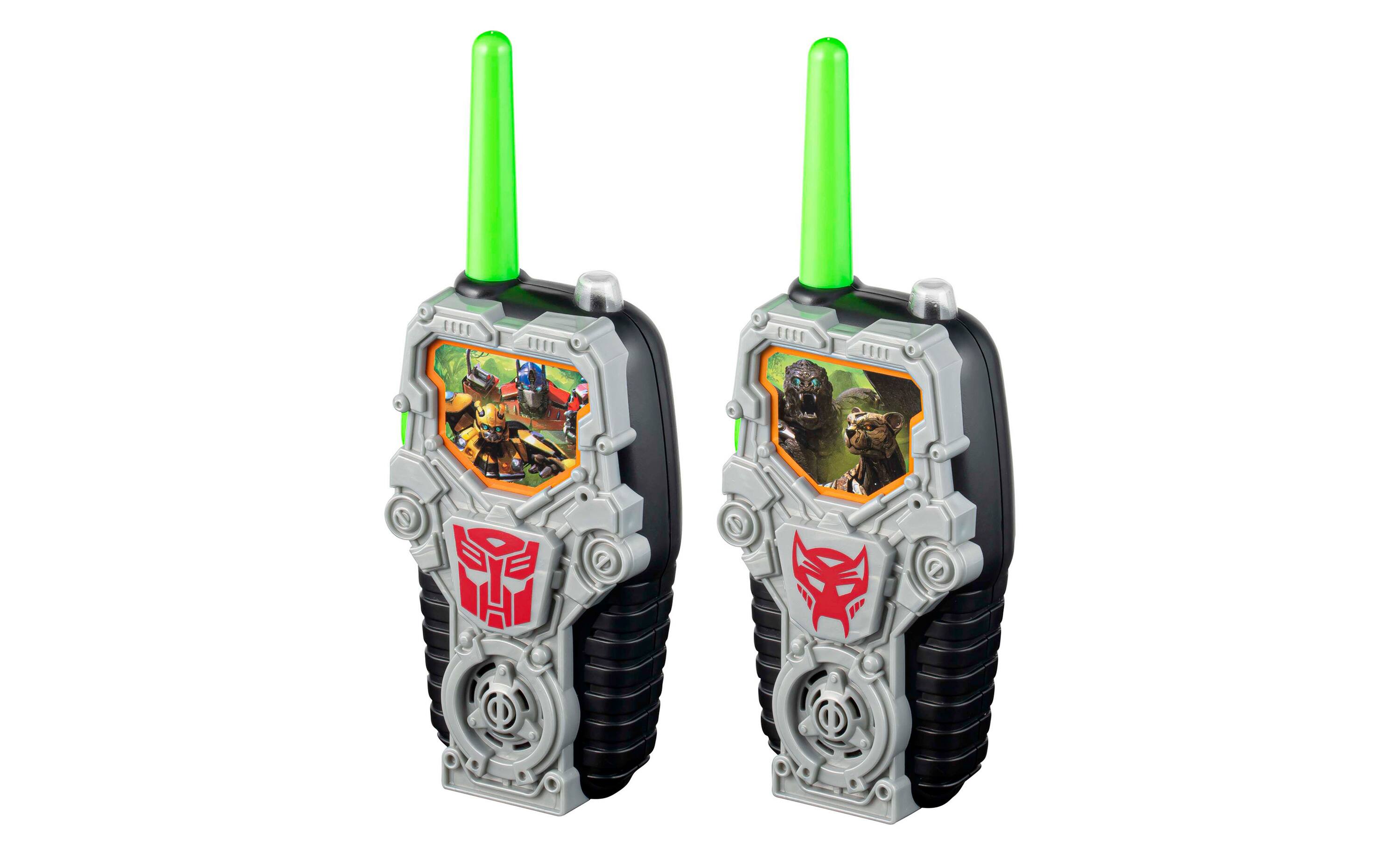 Left. eKids - eKids Transformers Walkie Talkies for Kids, Two Way Radios for Indoor or Outdoor Games - Multicolor.