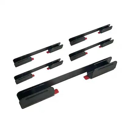 Front. Govee - Metal Bend Clips For Neon LED Strip (5pack) - Black.