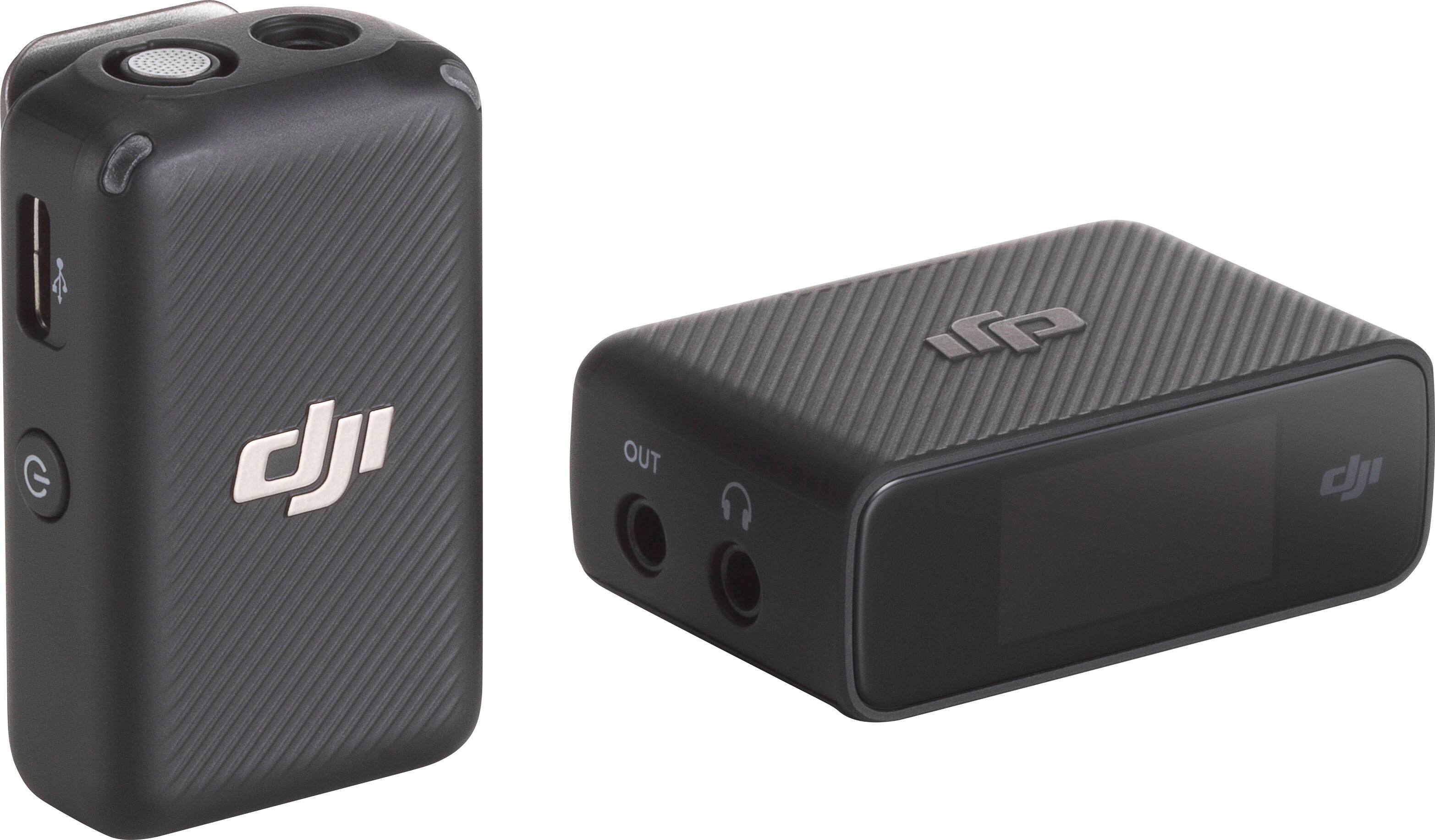 Left. DJI - DJI Mic Mini (1 TX + 1 RX) - Black.