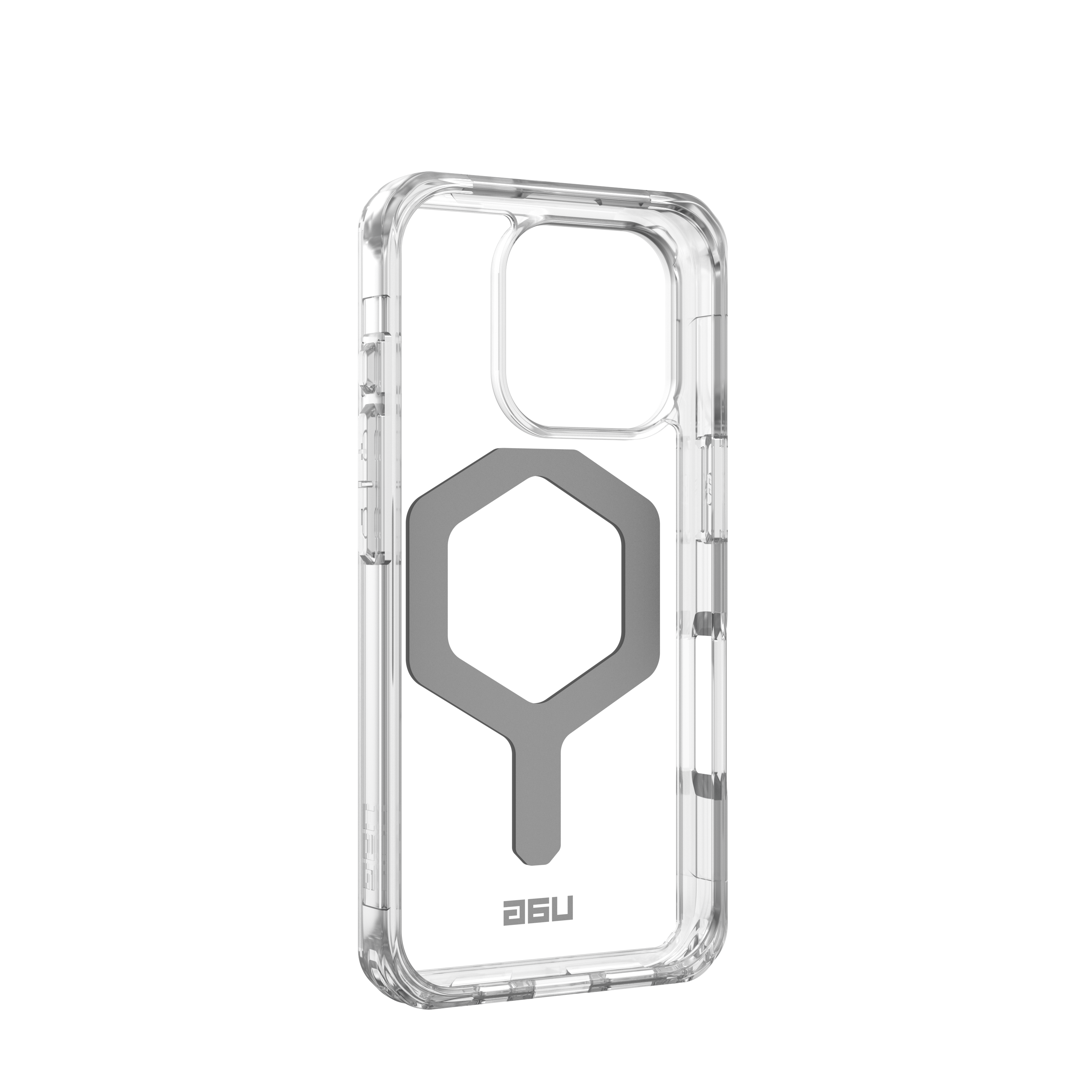 Alt View 11. UAG - Plyo Series Case with Magsafe for Apple iPhone 16 Pro - Ice/Silver.