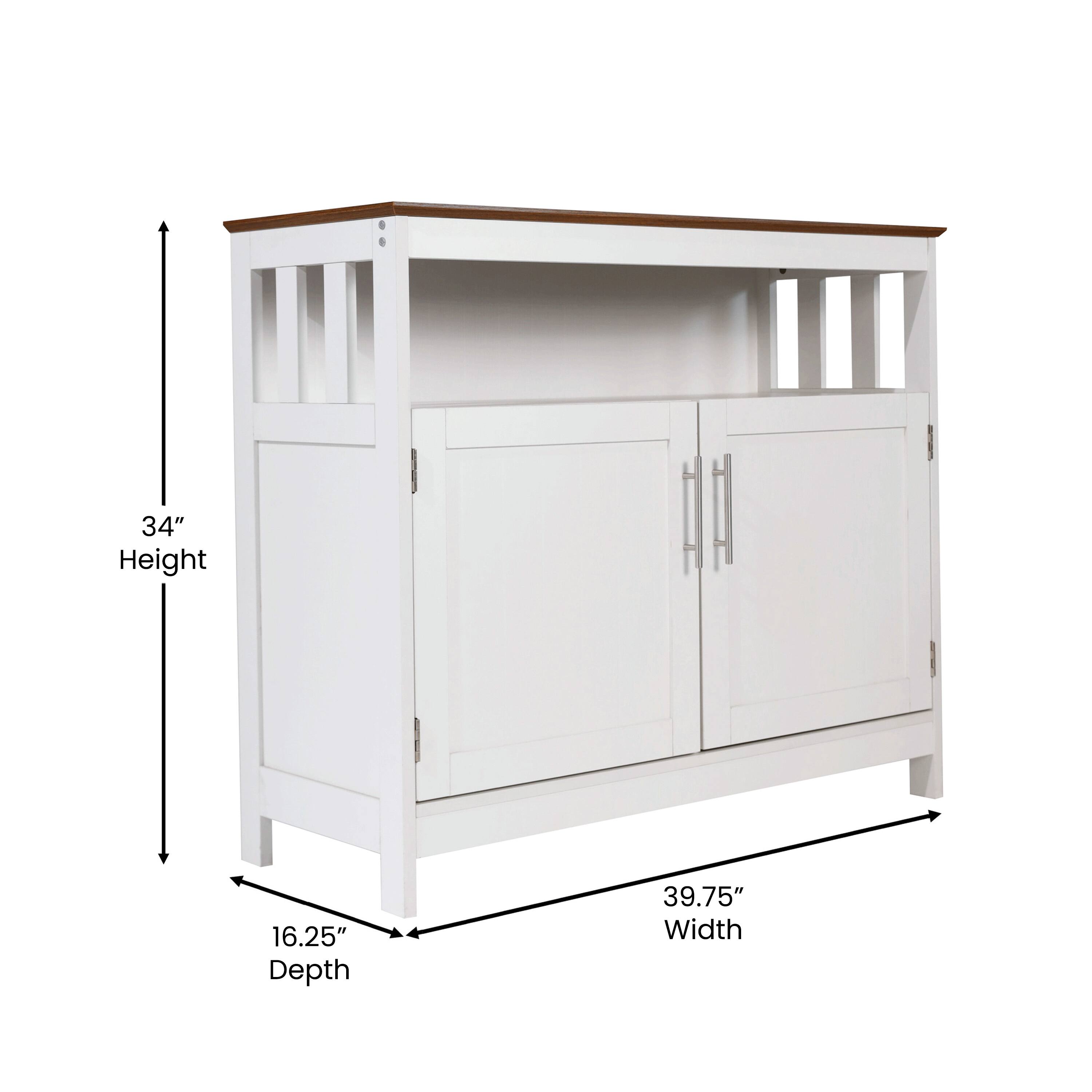 34" Height  
16.25" Depth  
39.75" Width