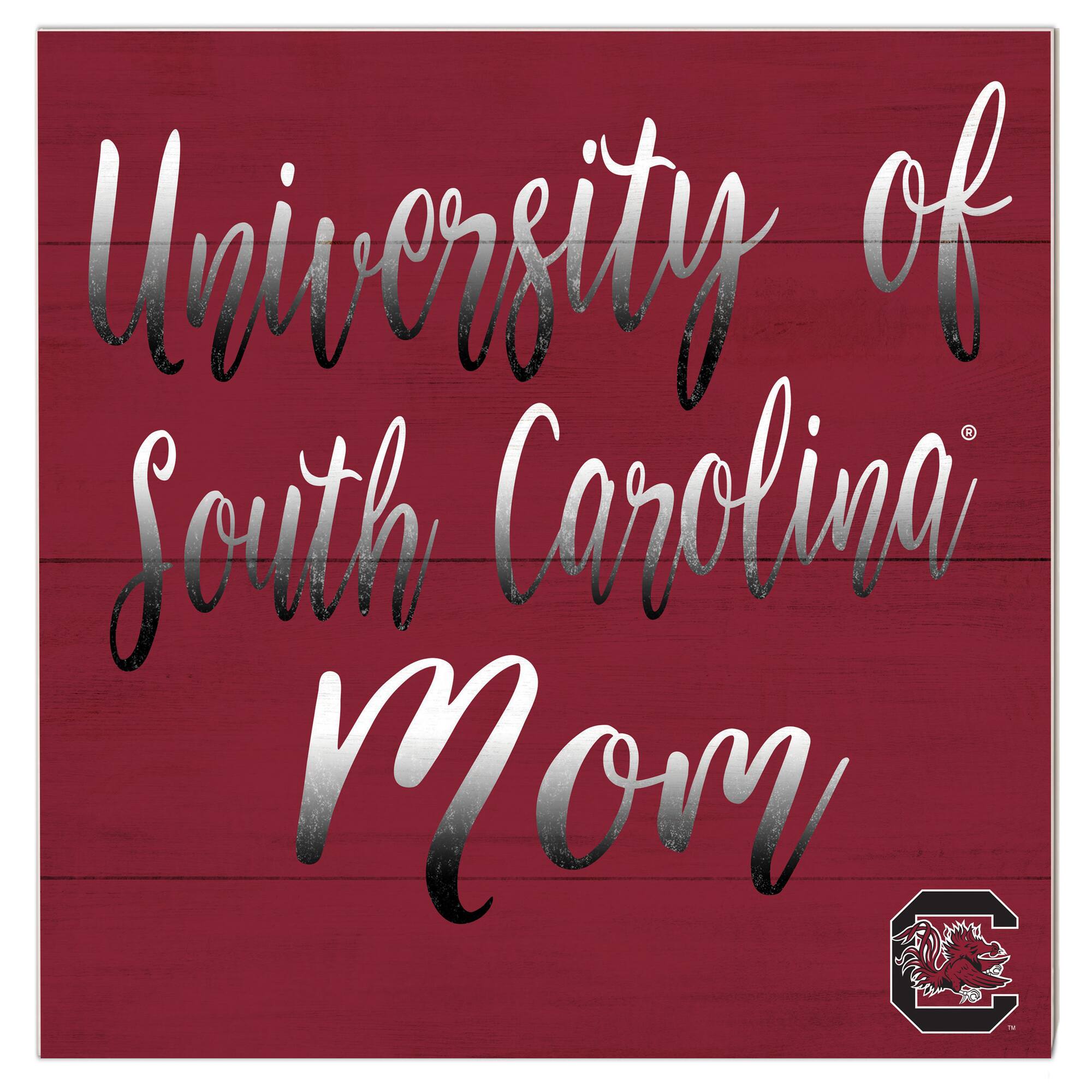 South Carolina Gamecocks 10'' x 10'' Mom Plaque