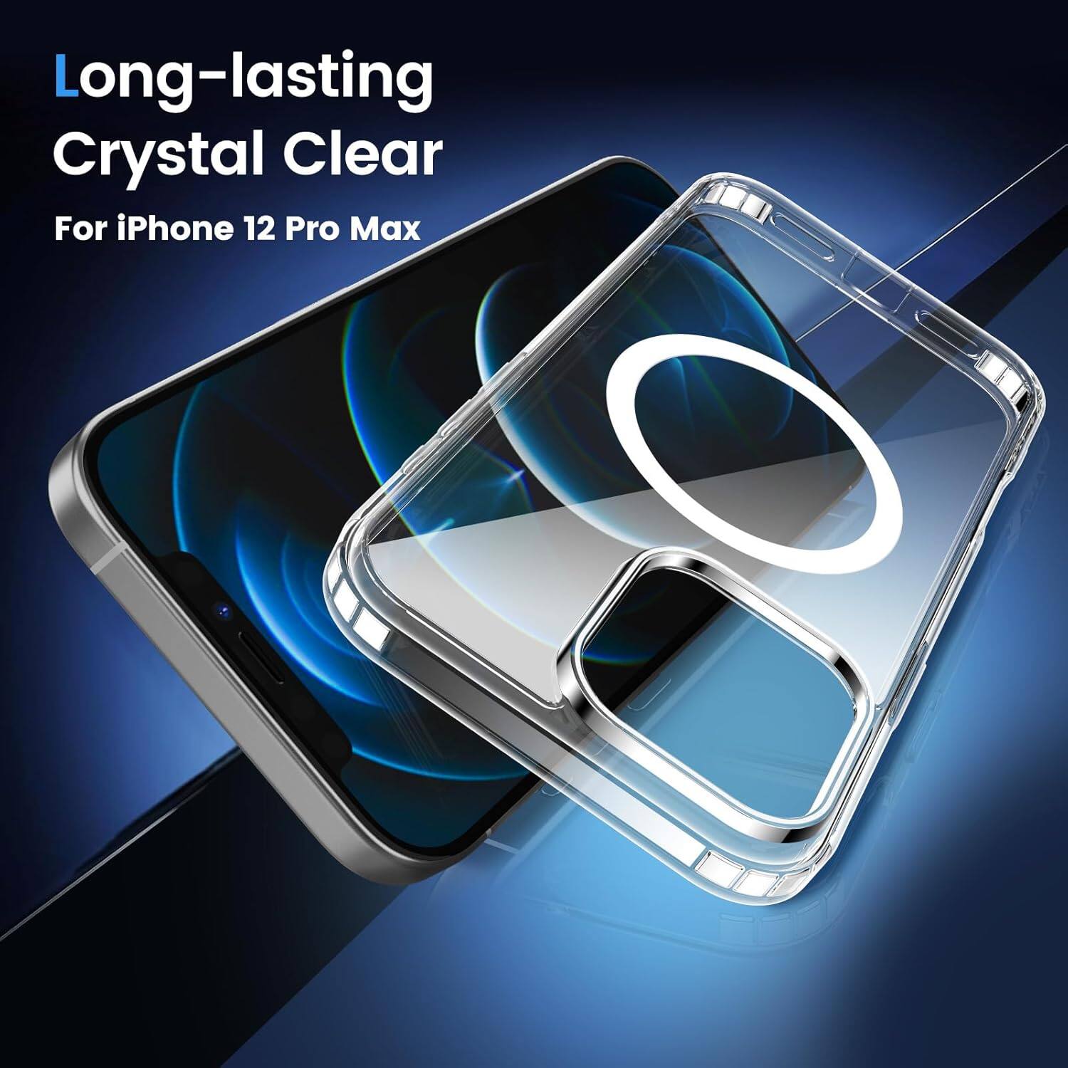 Long-lasting Crystal Clear
For iPhone 12 Pro Max