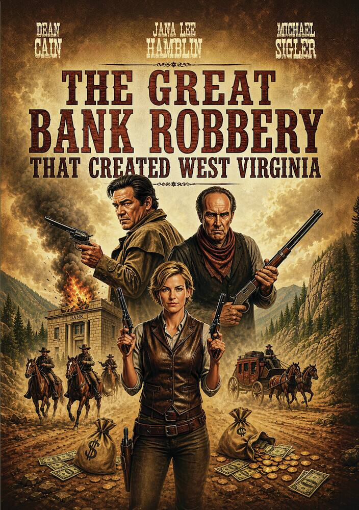 Front. The Great Bank Robbery That Created West Virginia - DVD.