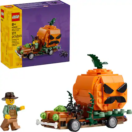 LEGO | 1EGO LEGO 8+ 40822 Jack-O'-Lantern Pickup Truck 177 pcs/pzs Building Toy Construction Toy Juego para Construir