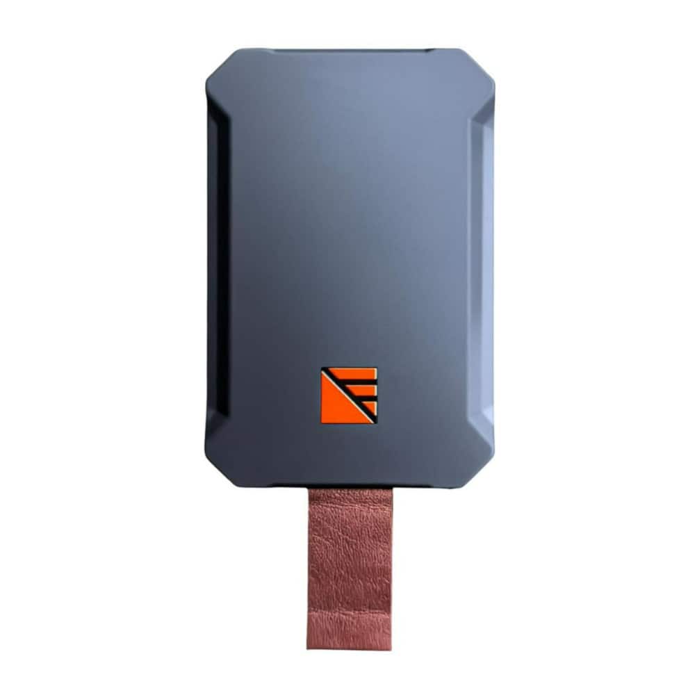 Dark Energy - Poseidon Nano 3000mAh Black Wireless Charger with Portable Construction