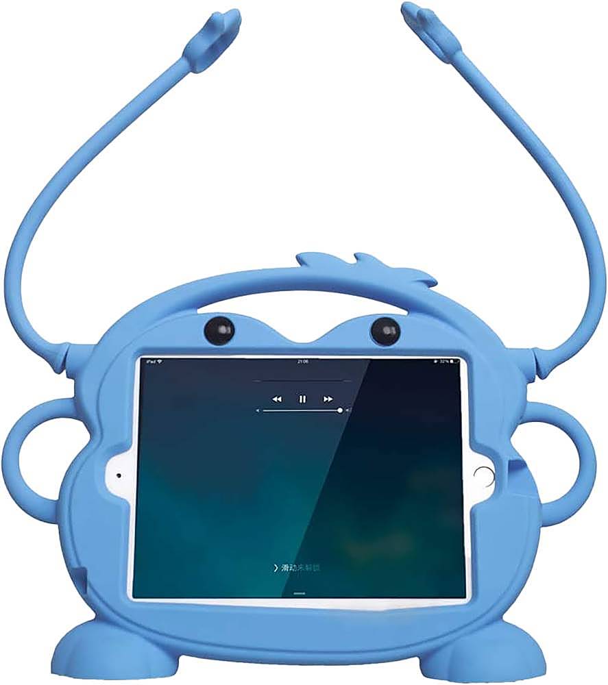 Alt View 12. SaharaCase - Monkey KidProof Case for Apple&#174; iPad&#174; mini (5th Generation 2019) and iPad&#174; mini 4 - Blue.