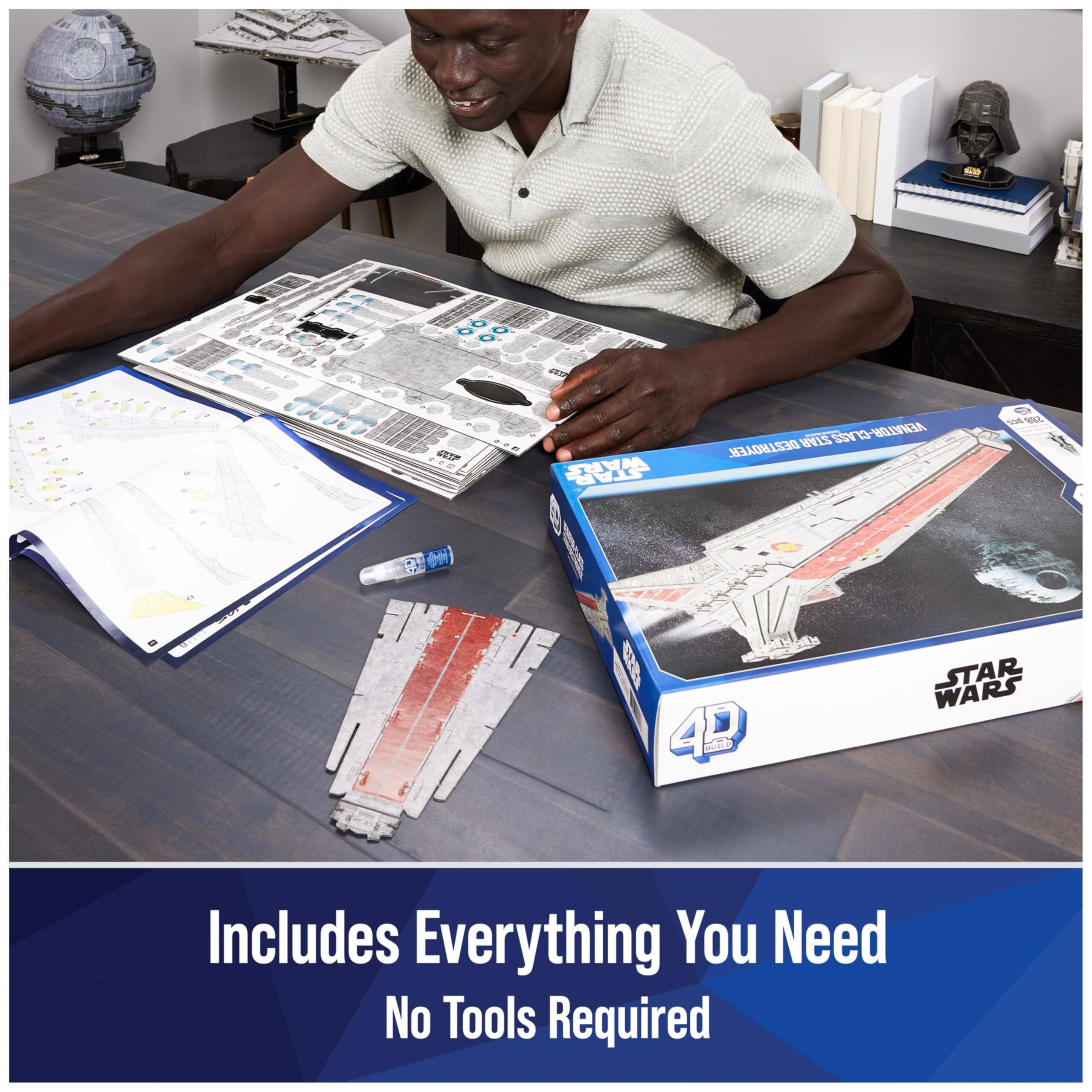 Includes Everything You Need  
No Tools Required