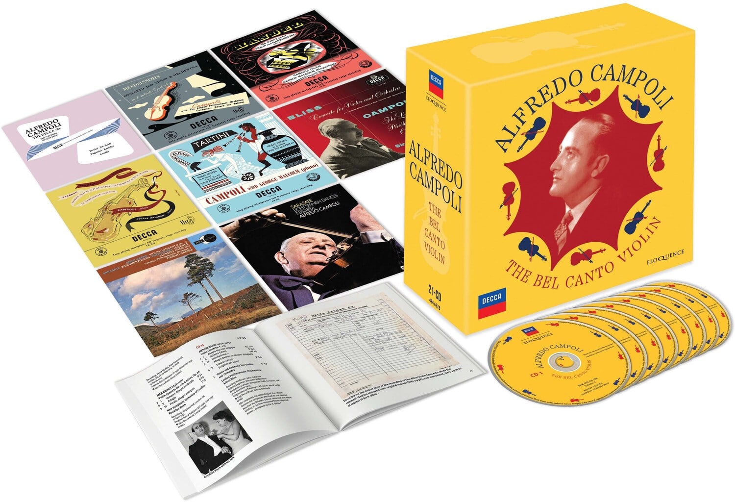 Alfredo Campoli - Alfredo Campoli: The Bel Canto Violin   - COMPACT DISCS [CD] price history on PriceWatchPro