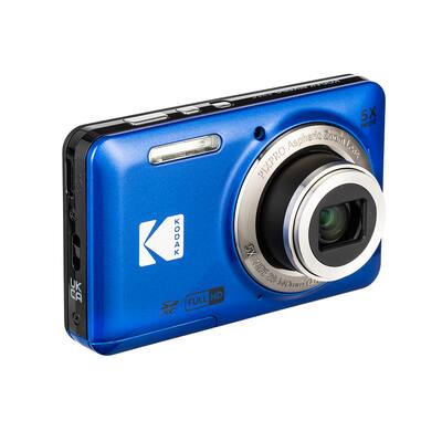 Kodak Pixpro FZ55 Digital Camera in Blue (FZ55BL) Bundle with Kodak Pixpro FZ55 Digital Camera in Blue (FZ55BL) Bundle with