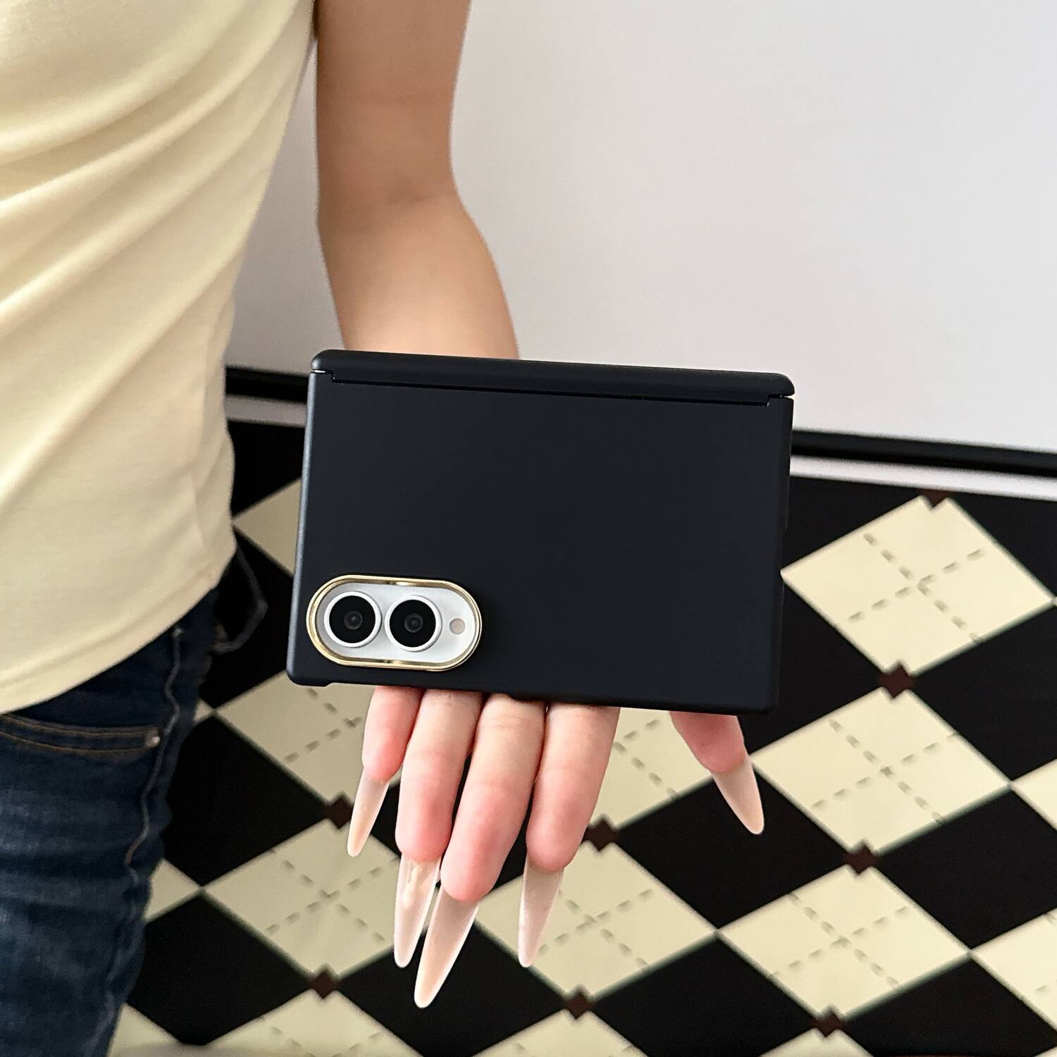 Dteck for Samsung Galaxy Z Fold8 Rugged Hinge Protection Case with ...