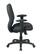 Left. Office Star Products - Mid Back 2 to 1 Synchro Tilt Chair - Black.
