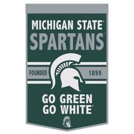 WinCraft - Michigan State Spartans 24" x 38" Primary Logo Banner - Multicolor
