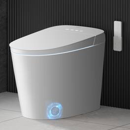 EPLO - U8PRO Smart Toilet Bidet,1000G MaP Flush,Auto Open Close,ADA Height - White