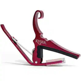 Kyser - Acoustic Guitar Capo Red