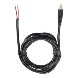 Unique Bargains - DC Power Pigtails Cable, 5.5x2.5mm Male to Bare Wire, for PC, Laptop, Toys, Cellphone, Electronic Device - Black