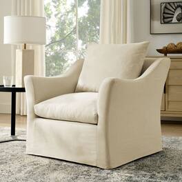 Somerset Slipcovered Blend Armchair by Modway - Linen