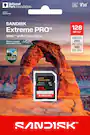 SANDISK - 128GB Extreme PRO SDXC UHS-I Memory Card: National Park Foundation Edition, R/W up to 250/120MB/s