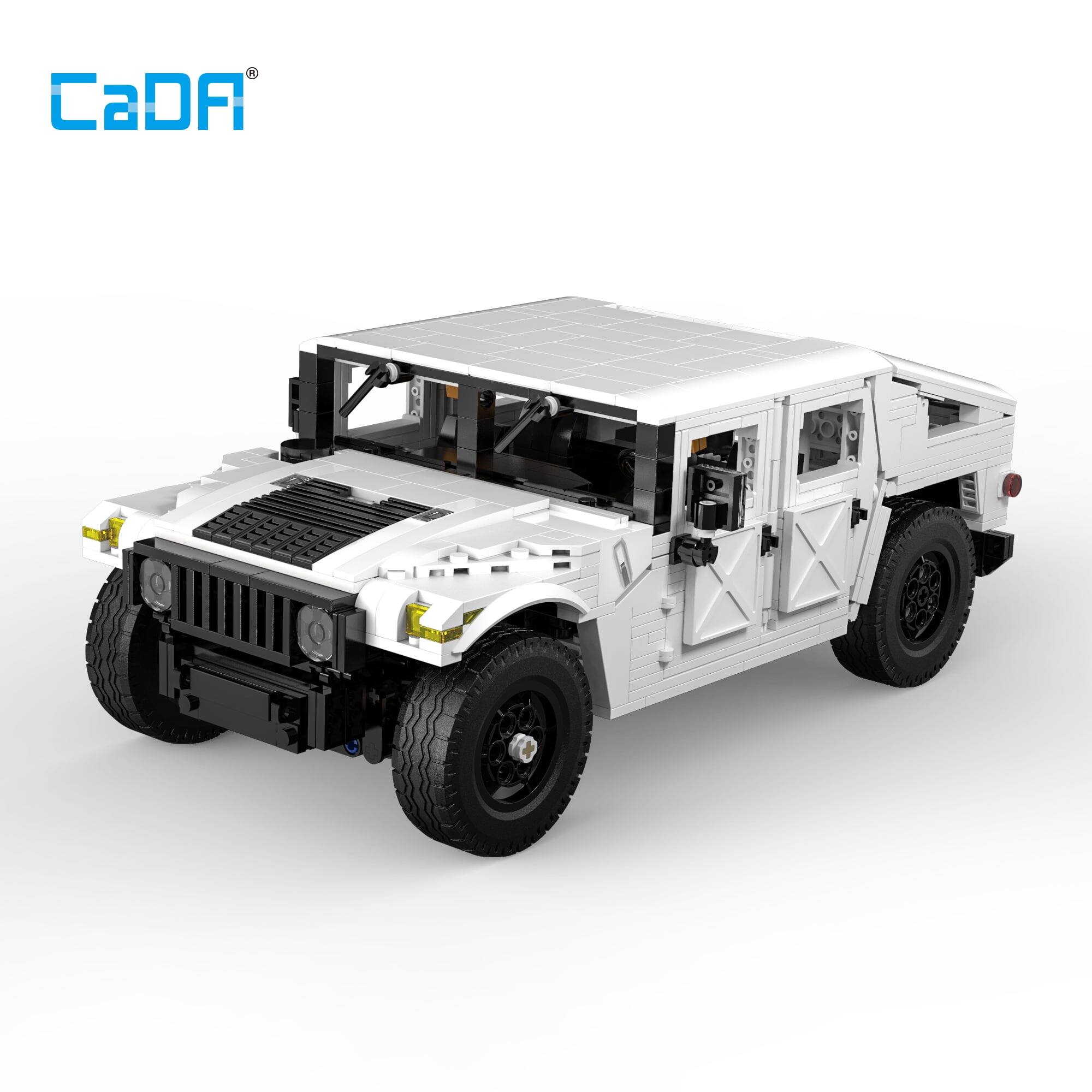 CaDA - Humvee SUV Building Brick Kit