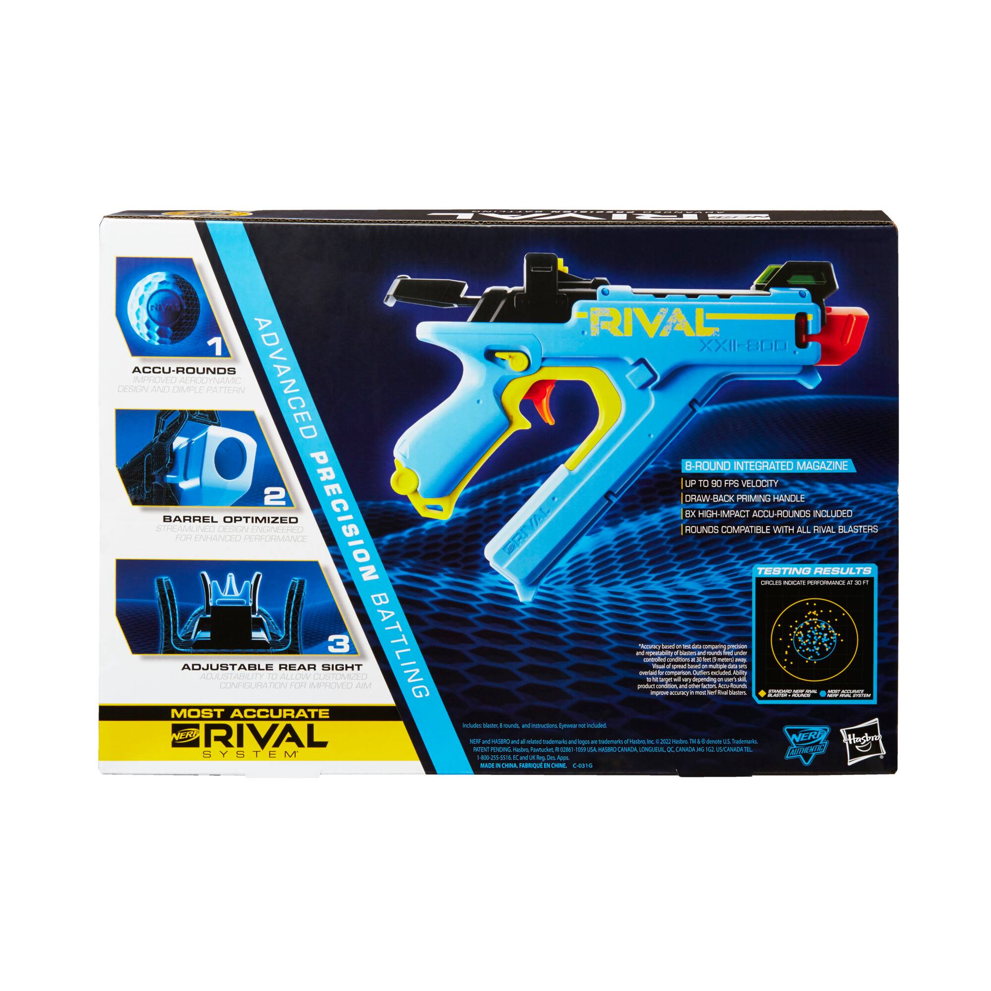 Alt View 11. Nerf - Nerf Rival Vision XXII-800.