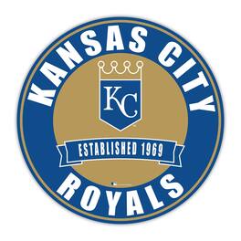 Fan Creations - Kansas City Royals 24" Circle with Banner - Multicolor