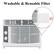 Washable & Reusable Filter
TEMPERATURE
MODE