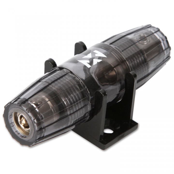 NVX - XAGU48 4/8 Gauge AGU Inline Fuse Holder – Heat-Resistant Housing – Car & Marine Audio Circuit Protection