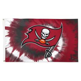 WinCraft - Tampa Bay Buccaneers 3' x 5' Tye Dye Deluxe Single-Sided Flag - Multicolor